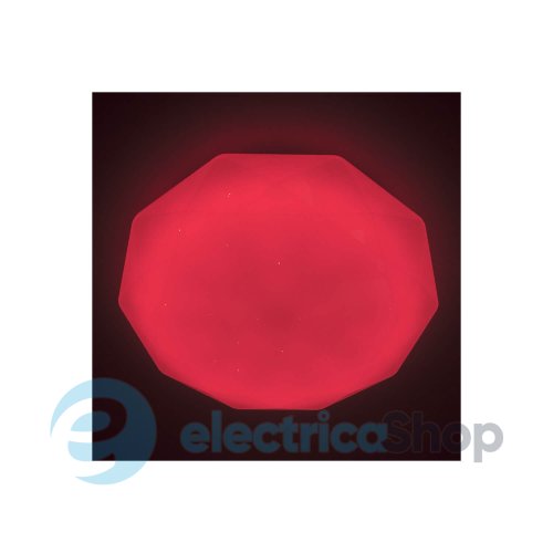 Светильник потолочный светодиодный LUMINARIA ALMAZ 60W RGB R-500-SHINY-220V-IP20 с пультом ДУ