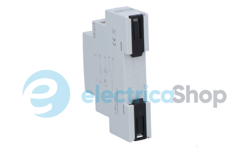 Реле тока приоритетное с проходным каналом, настройка 2-15А, 1НО, Imax=16А, 1 мод., F&F PR-613