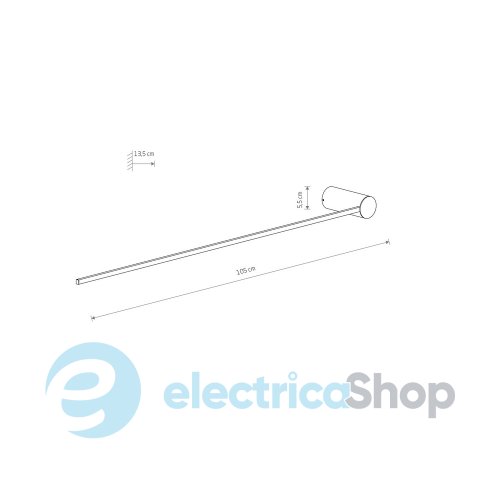 Настінний світильник Nowodvorski ARM L LED 14W 3000K 10367