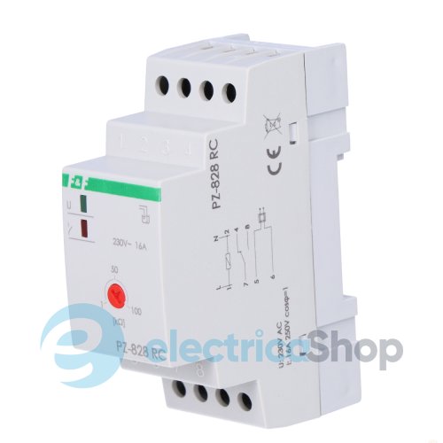 Реле уровня жидкости, 1 уровень, 1 зонд в комплекте, F&F PZ-828RC