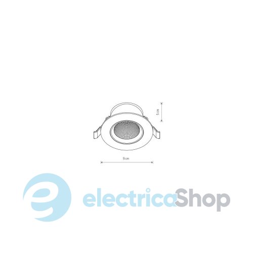 Точечный светильник Nowodvorski LED Egina 5W Bl 4000K 350Lm 10550