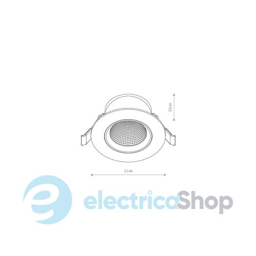Точковий світильник Nowodvorski LED Egina 4000K 700Lm 10W Bl 10554