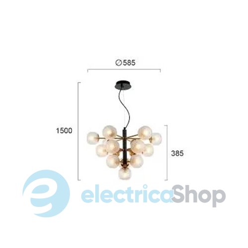 Подвесной светильник Viokef NAYSIKA 4239300