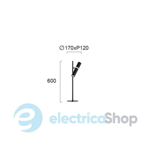 Настольная лампа Viokef EDGAR 4215500