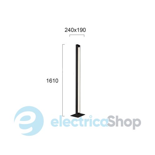 Торшер Viokef TIFFANY 4220800
