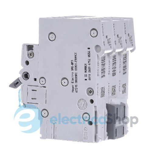 Автоматический выключатель 3-п, 10A, C, 6kA, Hager MCN310