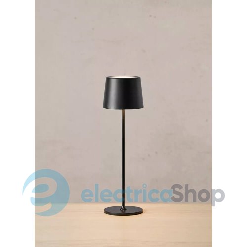 Настільна лампа MARKSLOJD Fiore Rechargeable Matt Black 108653
