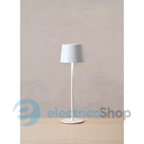 Настольная лампа MARKSLOJD Fiore Rechargeable Matt White 108654