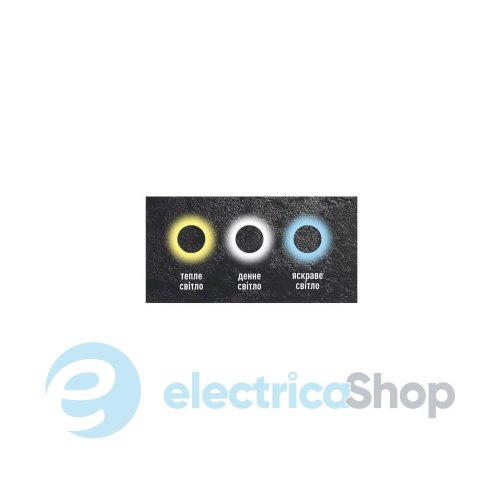 Світильник світлодіодний MAXUS MWL 15W 3CCT IP65 WH Circle (1-MWL-15W-WHC)