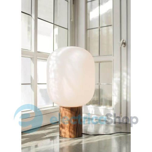 Настольная лампа MARKSLOJD Skene Table White/Burned Wood 108663