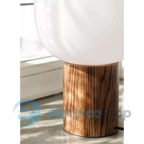 Настольная лампа MARKSLOJD Skene Table White/Burned Wood 108663