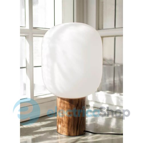 Настольная лампа MARKSLOJD Skene Table White/Burned Wood 108663
