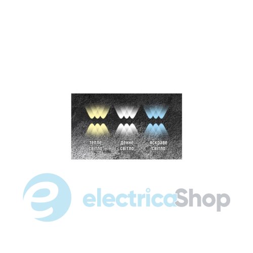 Світильник світлодіодний MAXUS MWL 6W 3CCT IP65 BL Square (1-MWL-6W-WHS)