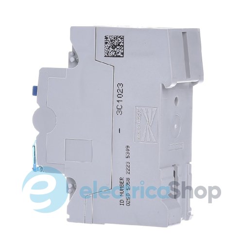 Дифференциальное реле 2P, 6kA, 25A,30mA, A, Hager CDA225D