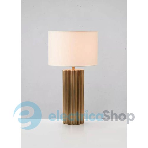 Настольная лампа MARKSLOJD Hashira Table White/Antique Brass 108669