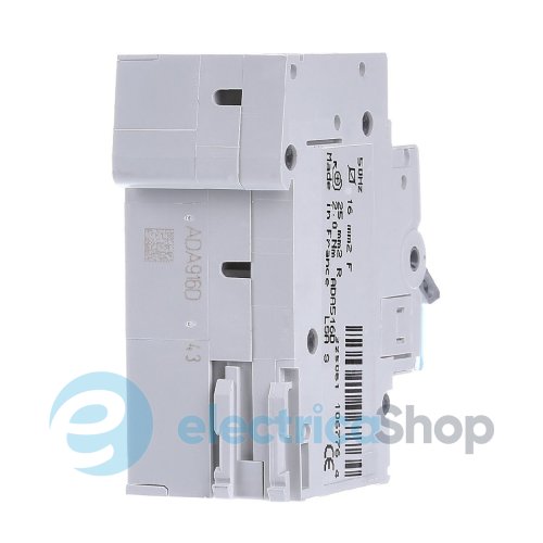 Дифавтомат 1P+N, 6kA, C-16A, 30mA, A, Hager ADA966D