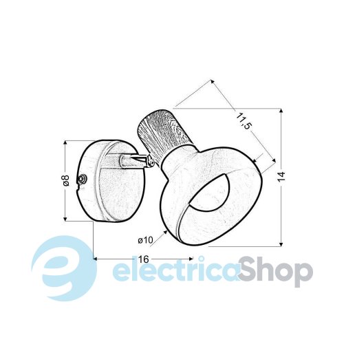 Бра Candellux PUERTO 91-62796
