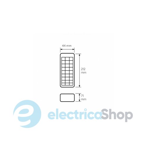 EUROLAMP светодиодный аварийный светильник с аккумулятором 30 SMD 6W 6500К EM-30SMD/6W