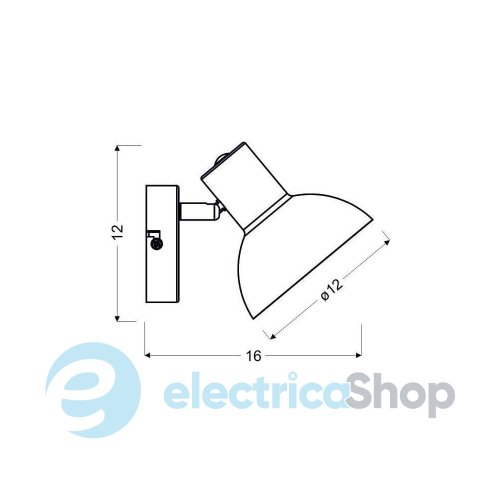 Бра Candellux DISO 91-63410