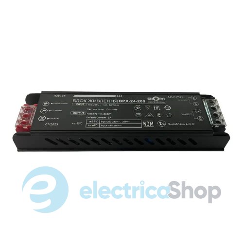 Блок питания  24V/DC 200W IP67, BIOM Professional BPX-24-200 8А негерметичный (23393)