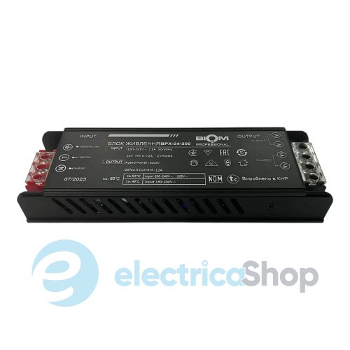 Блок питания  24V/DC 300W IP67, BIOM Professional BPX-24-300 12,5А негерметичный (23394)