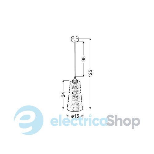 Подвесной светильник Candellux MANILA 31-51240