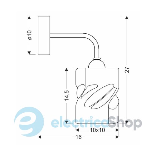 Бра Candellux FELIS 21-00163