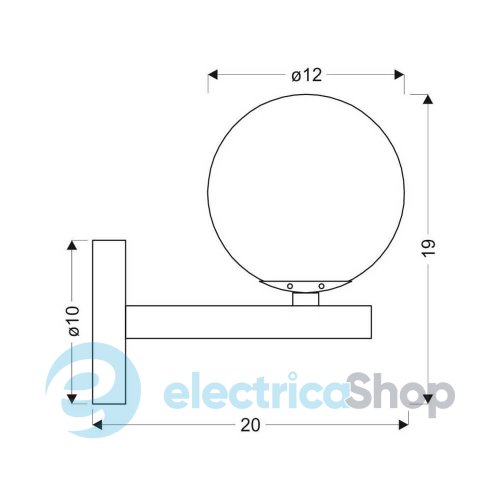 Бра Candellux KAMA 21-01221