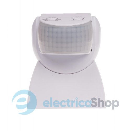 Датчик руху F&F DR-04W, накладний, 160°/45° 230V/5А IP65 білий