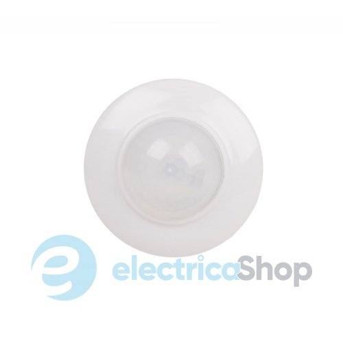 Датчик руху F&F DR-07, вбудований, 360° 230V/1,5А IP20 білий