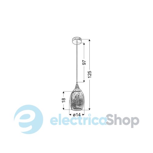 Подвесной светильник Candellux MARINA 31-60174