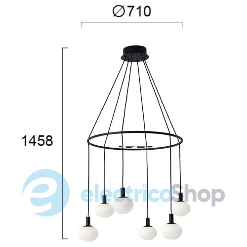 Подвесной светильник Viokef Angelo 4249100