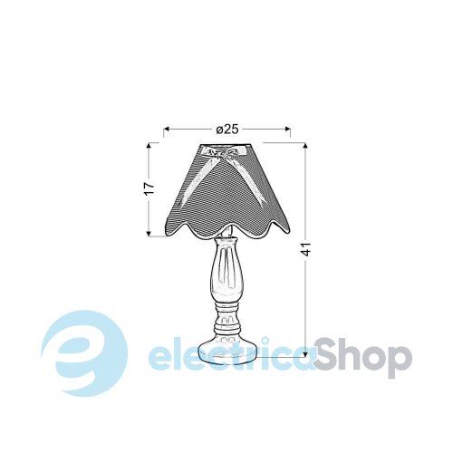 Настольная лампа Candellux LOLA 41-84354