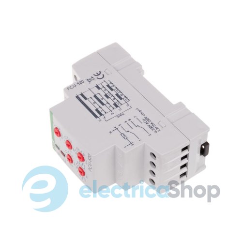 Реле часу PCU-520 F&F, багатофункціональне, подвійне, 2ПК 10А 230V/AC DIN