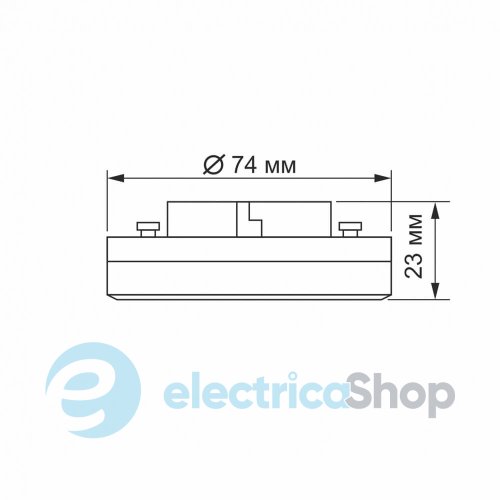 LED лампа VIDEX GX53 12W 4100K 220V