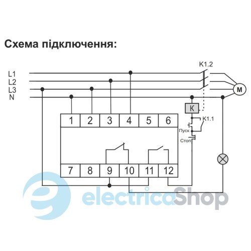 Реле напруги трифазне CP-731 F&F, 3Pх(150-450)V~ +N, 2А. 1НВ+1НЗ, DIN