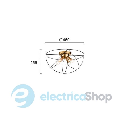 Потолочный светильник Viokef 4251900 Atom