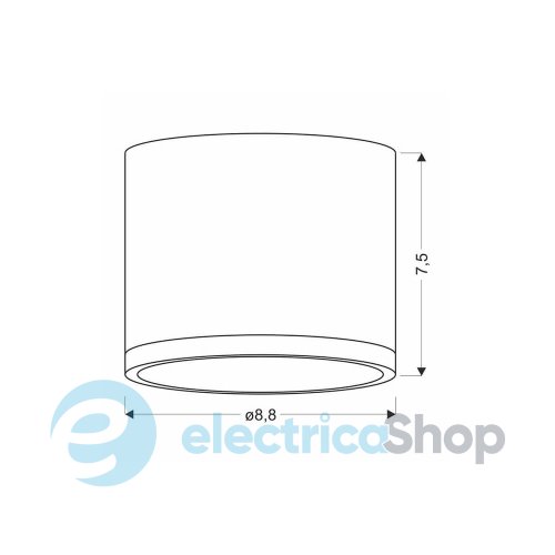 Точковий світильник Candellux TUBA 2275956