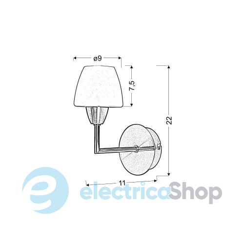 Бра Candellux TOGO 21-10622