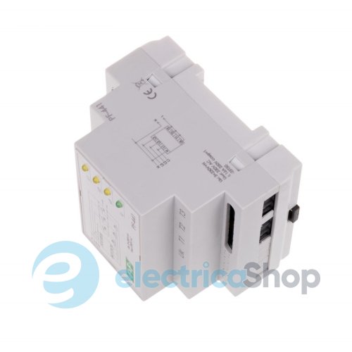 Автоматический переключатель фаз PF-441, F&F DIN 16А 3х220V/AC + N, с приоритетной фазой