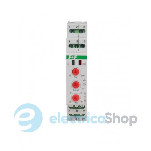 Реле пропадання, чергування фаз та напруги CKF-318 F&F DIN 2ПКх8А 3×400V/AC