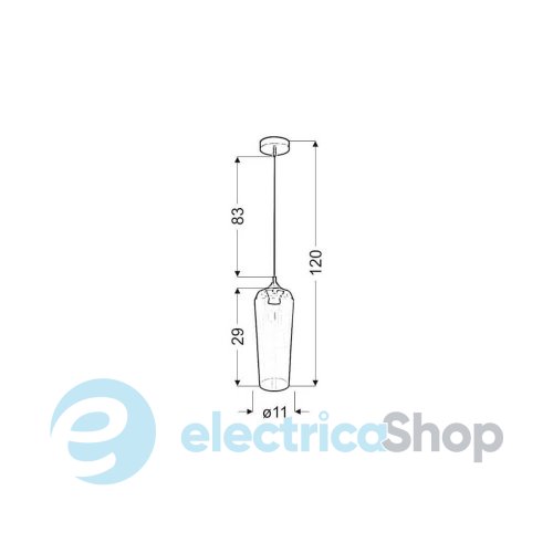 Подвесной светильник Candellux EOL 31-51844