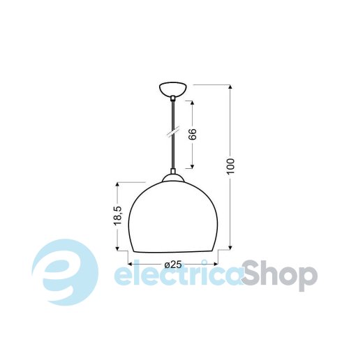 Подвесной светильник Candellux STUDENT 31-96664