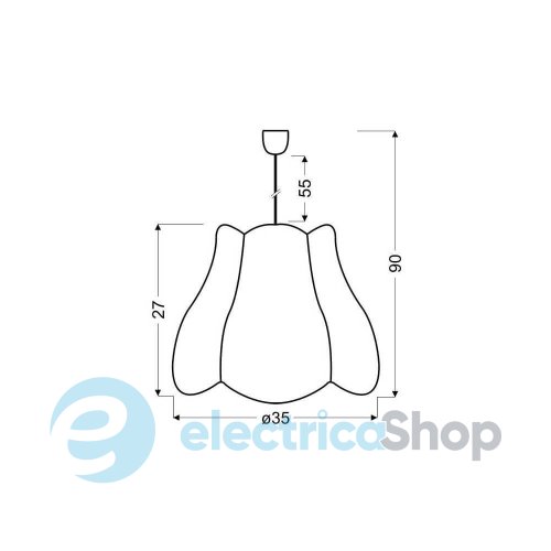 Люстра Candellux ZUZA 31-96954