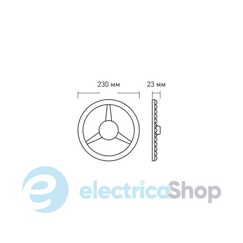 Светильник светодиодный MAXUS Led Module 24W 4100K Circle (1-MLM-2441-C)