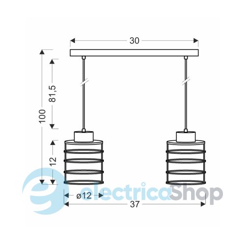 Подвесной светильник Candellux GLOB 32-00361