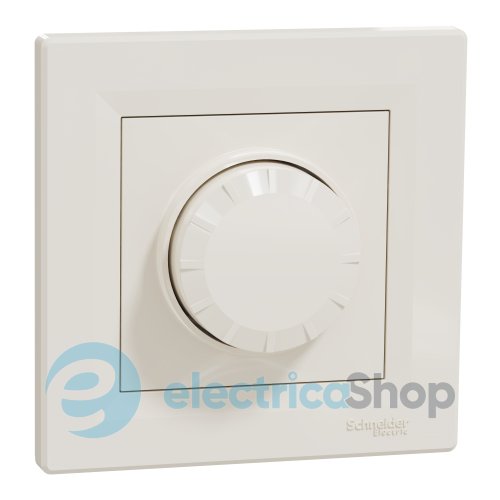 Поворотный LED диммер RC 3-370Вт  Asfora Schneider Electric EPH6800123 крем