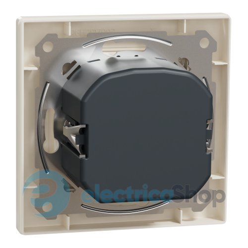Поворотный LED диммер RC 3-370Вт  Asfora Schneider Electric EPH6800123 крем