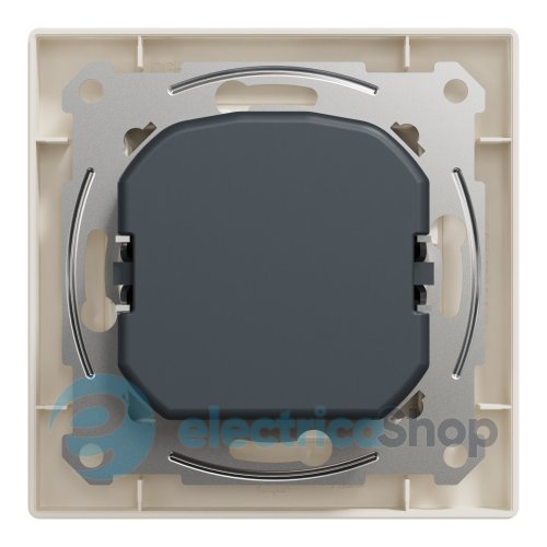 Поворотный LED диммер RC 3-370Вт  Asfora Schneider Electric EPH6800123 крем