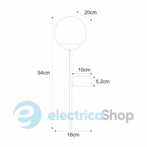 Бра Zuma Line ORBIT 5001